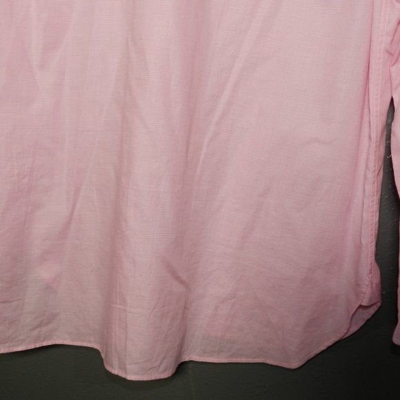 Polo Ralph Lauren Mens Pink Button Down Collared Long Sleeve Shirt Size 15 1/2 - Picture 6 of 9